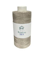 画像をギャラリービューアに読み込む, リネン 25／1　100g　約1,500m